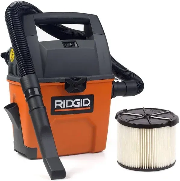 Ridgid 3 Gallon Wet/Dry Shop Vacuum WD3050