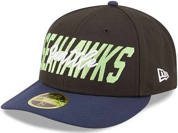 Seattle Seahawks New Era 2022 NFL Draft Low Profile 59FIFTY Fitted Hat