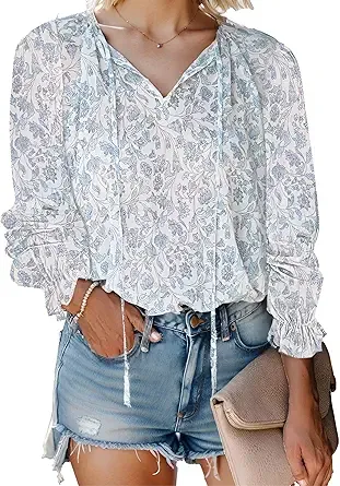 Boho Floral Top