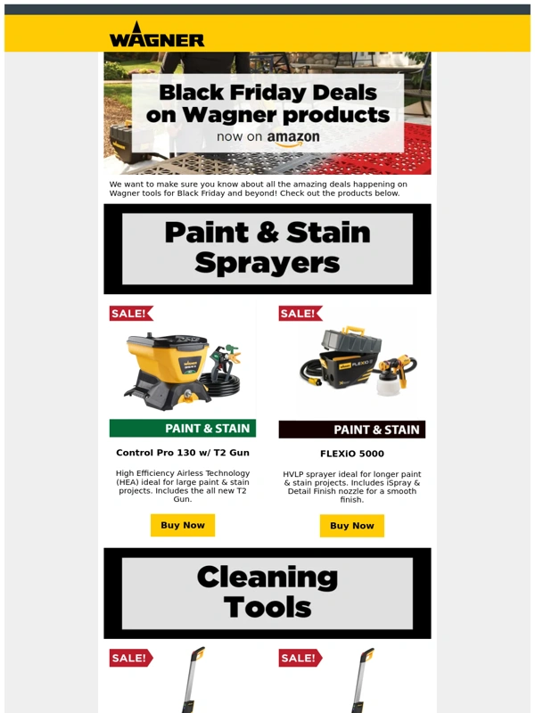 Wagner - Black Friday deals from Wagner