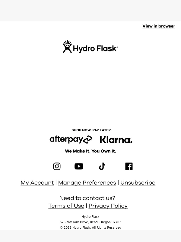 Hydro Flask - 25% off Father's Day faves