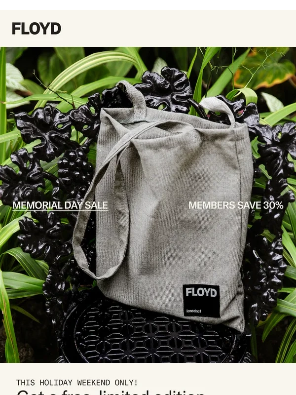 FLOYD - FLOYD x Kvadrat Limited Edition Tote