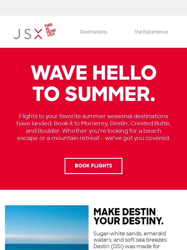 Jsx - Seasonal Summer Spots Have Landed