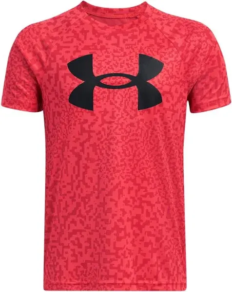 Under Armour Boys' Tech Big Logo Printed Short-Sleeve T-Shirt