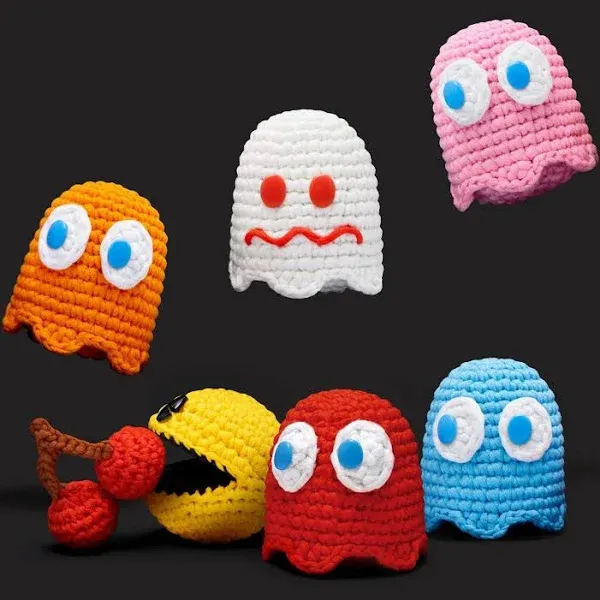 The Woobles PAC-MAN-ificent Pals Crochet Kit