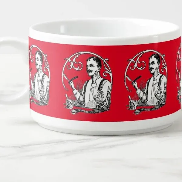 A Gentleman's Shaving Bowl