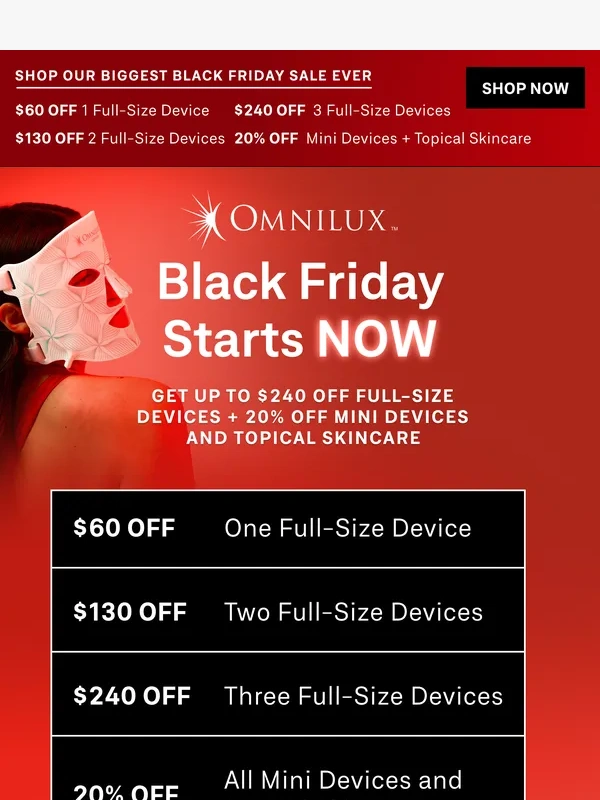 Omniluxled - ⏰ Don’t Wait—Black Friday Deals Are LIVE!