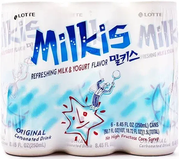 lotte Original Milkis Carbonated Drink