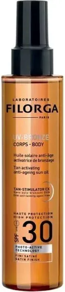 UV-Bronze Tan Activating Anti-Ageing Sun Oil Protection SPF30