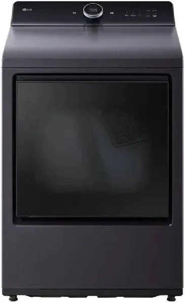 LG 7.3 Cu. Ft. Ultra Large Capacity Rear Control Gas Dryer with LG EasyLoad Door and AI