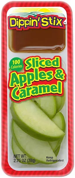 Dippin' Stix Gala Apples and Caramel Snack Kit