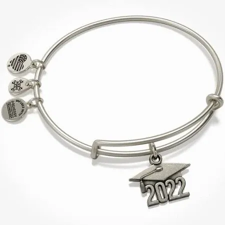 Alex and Ani Graduation Cap Charm Bangle Bracelet