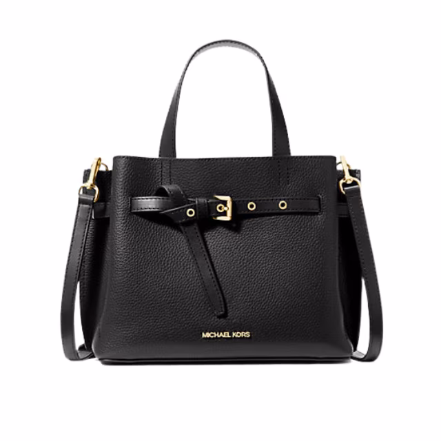 Michael Kors Emilia Small Pebbled Leather Satchel