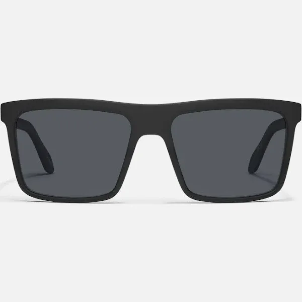 Quay Let It Run Polarized Rectangle Sunglasses