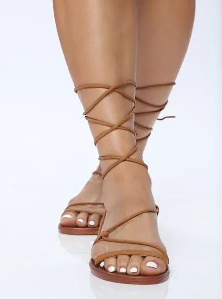 Fashion Nova Women's Your Best Choice Flat Sandals