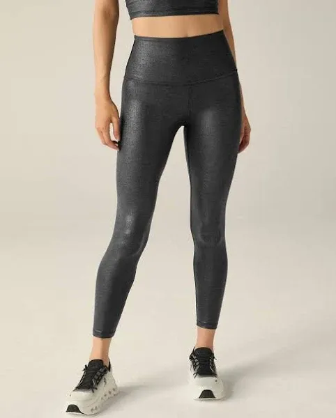 BEYOND YOGA Women's High-Waisted Rib Midi Leggings