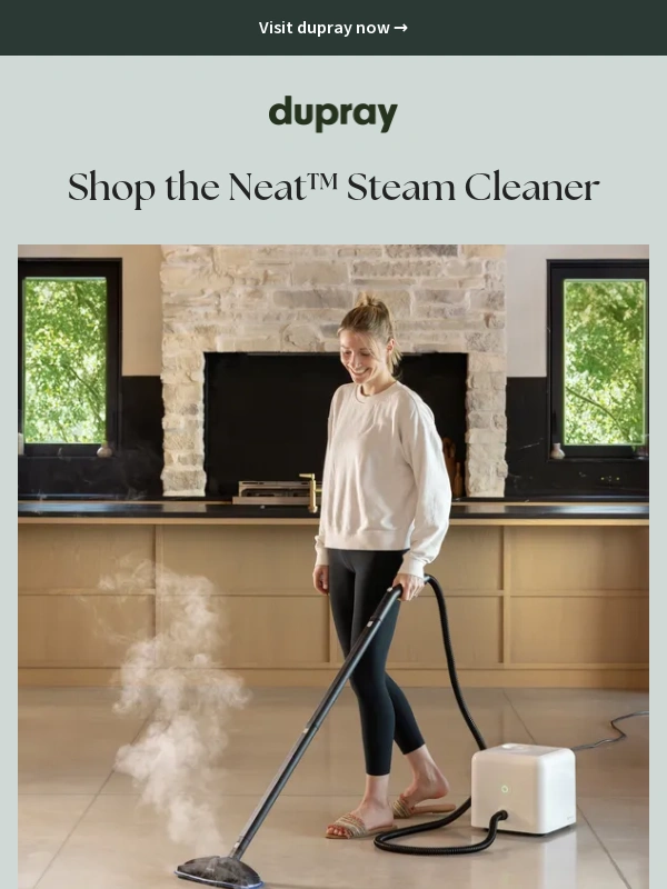 Dupray - A chemical-free deep clean ?