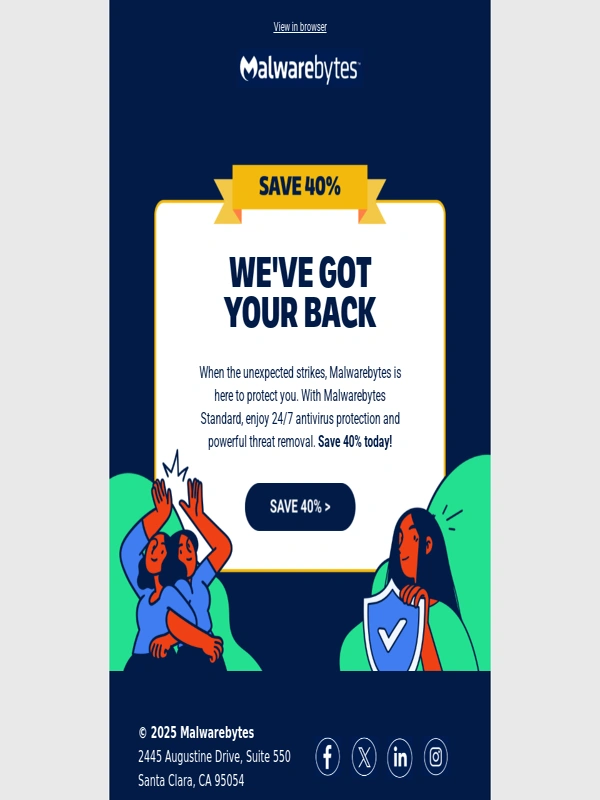 Malwarebytes - We’ve got your back
