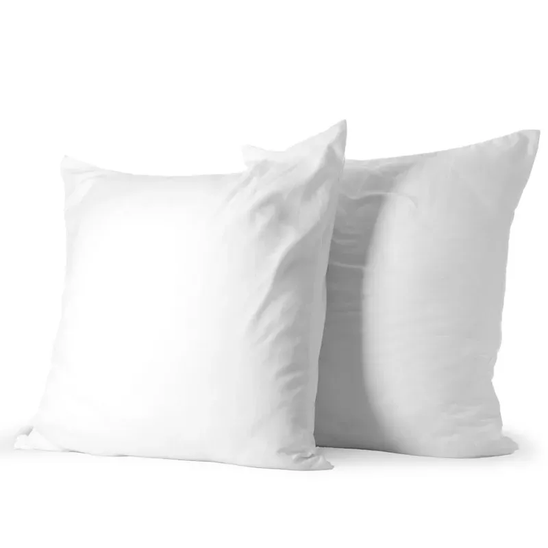 Cheer - Set of 2 White Throw Pillows