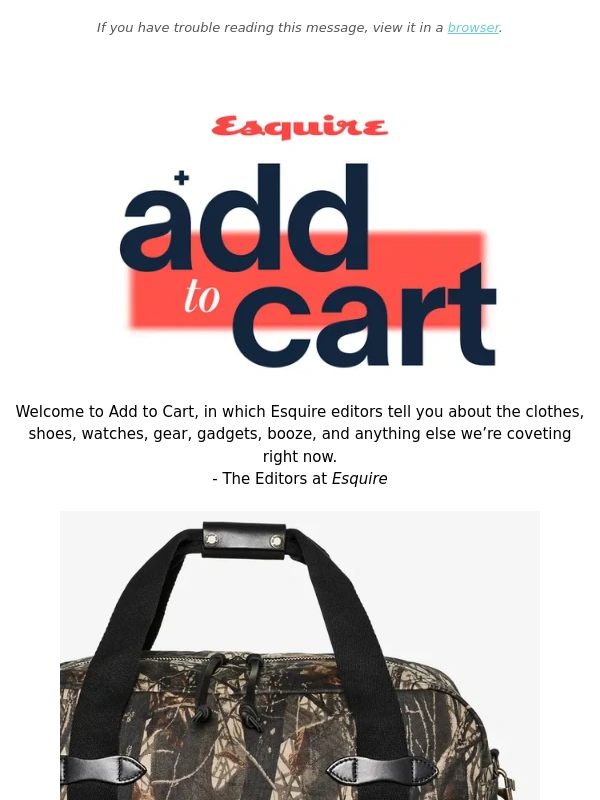 Esquire - Actually Good Memorial Day Deals