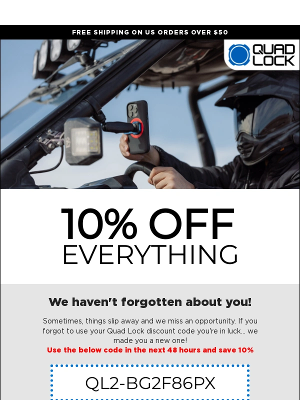 QUADLOCK - Did you forget about us?