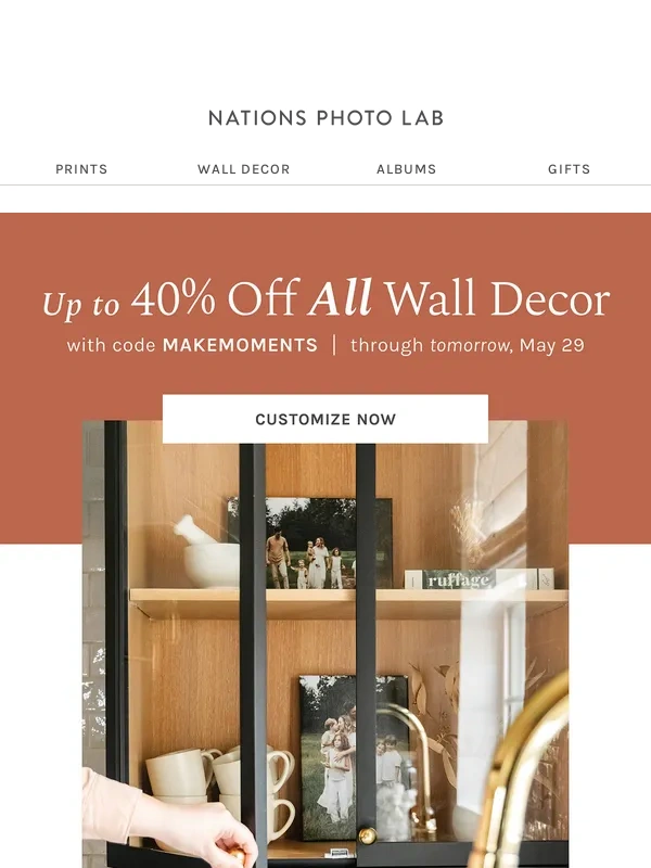 Nations Photo Lab - Up to 40% off ALL Wall Decor