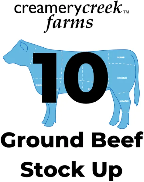 Dry Aged Ground Beef Stock Up