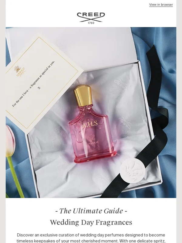Creed Boutique - Fragrances As Timeless As Your Love