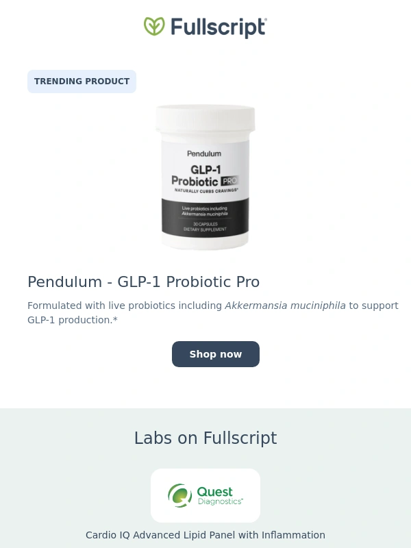 Fullscript - Discover new products and labs on Fullscript