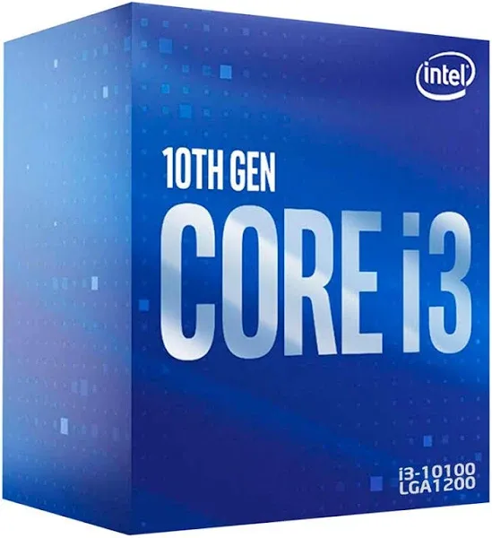 Intel Core i3-10100 Processor BX8070110100