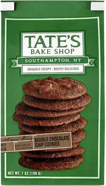 Tate's Bake Shop Double Chocolate Chip Cookies