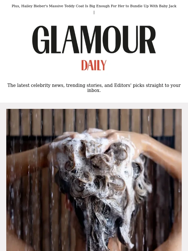 Glamour - I Used to Wash My Hair the Wrong Way Until a Hairdresser Told Me This