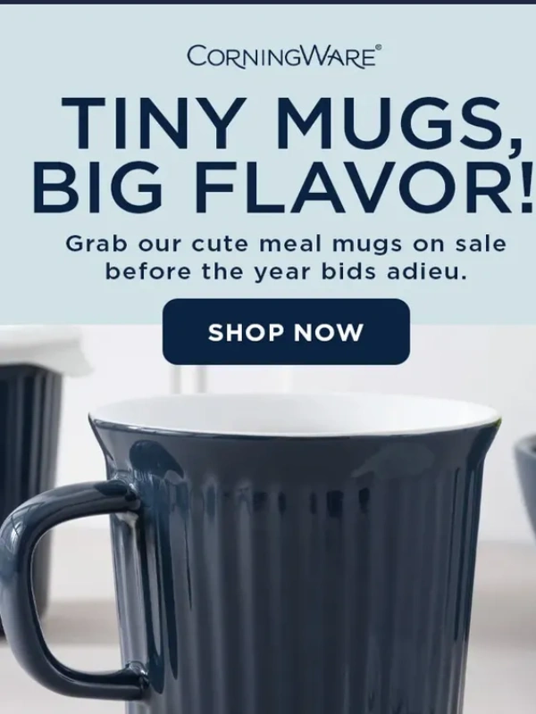 Corningware - Say goodbye to 2023 with 40% OFF!