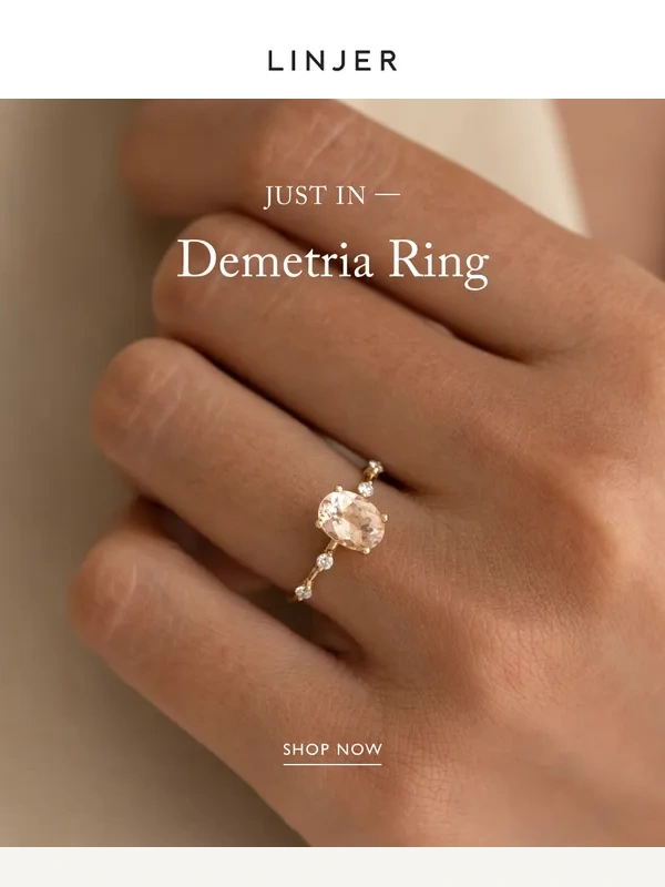 Linjer - JUST IN: Cupid-Approved Morganite