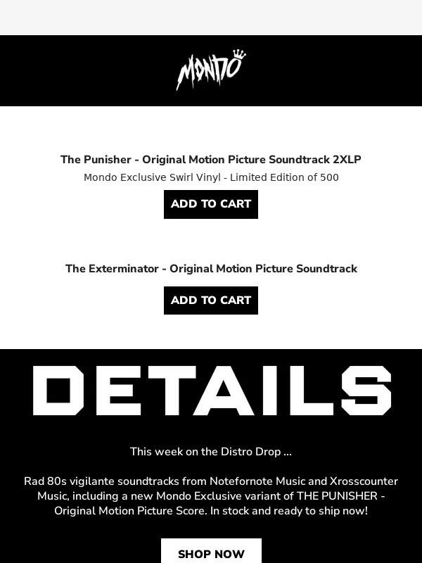 Mondo - ? Distro Drop
