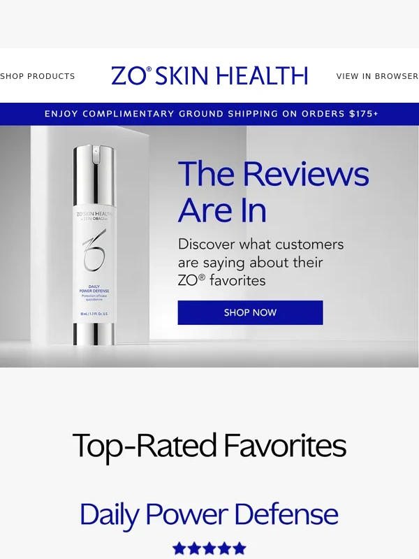 ZO Skin Health - The Reviews Are In