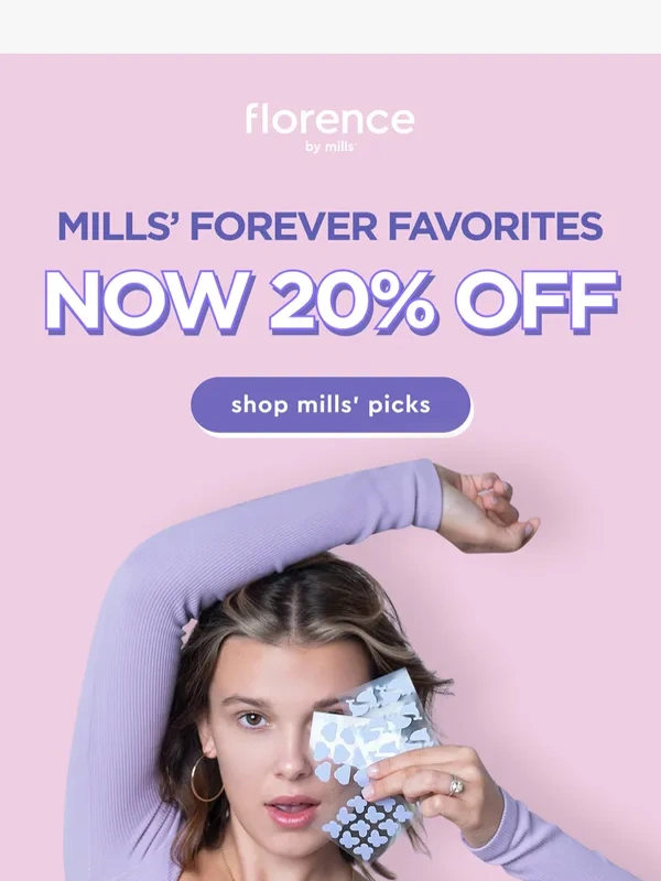 florence by mills - 20% off Mills' picks for you!