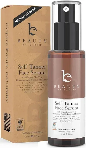 Beauty by Earth Self Tanner Face Serum