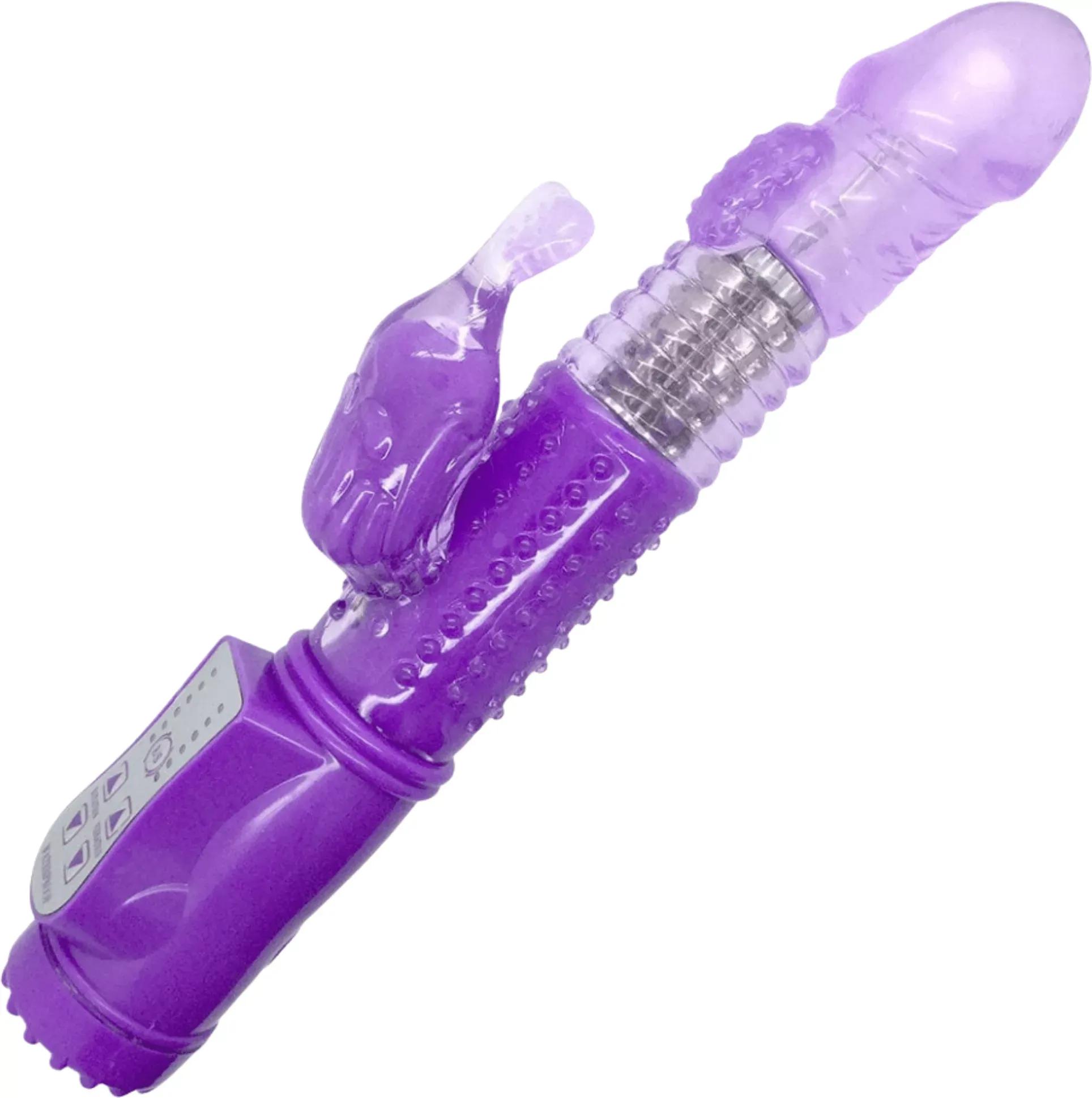 TooTimid Ribbed Rotating Rabbit Vibe