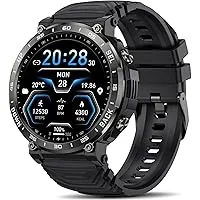 Pyrodum S56-B 1.52-in Android Fitness Sleep Tracking Smartwatch