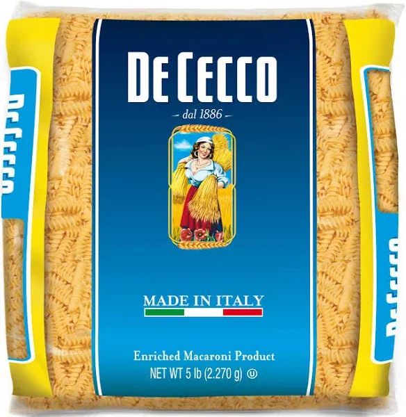 De Cecco Fusilli Pasta