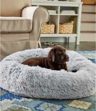 L.L.Bean Plush Cuddler Dog Bed
