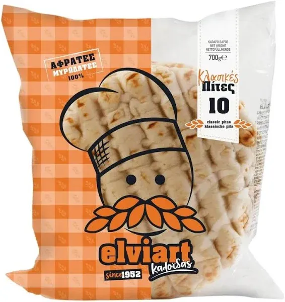 Elviart Greek Pita Bread