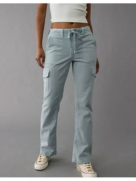Ae Stretch Classic Bootcut Cargo Pants