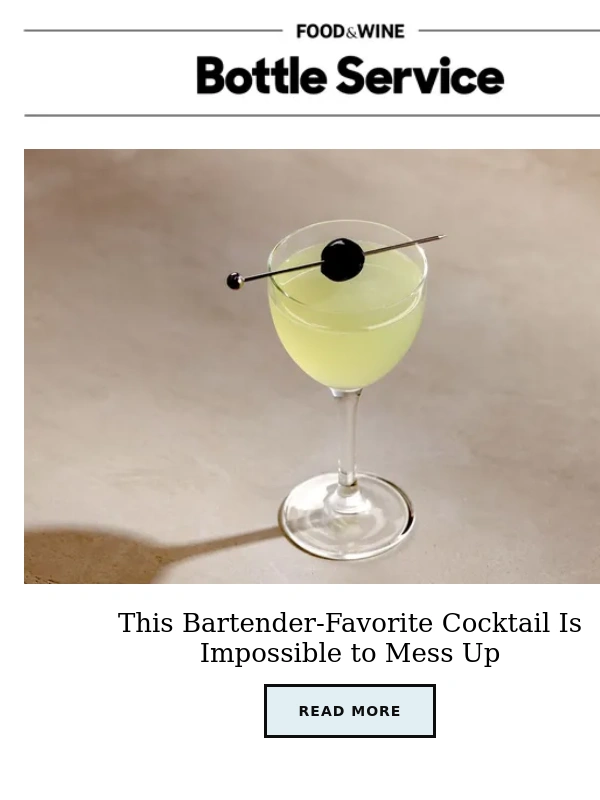 Liquor - This Bartender-Favorite Cocktail Is Impossible to Mess Up