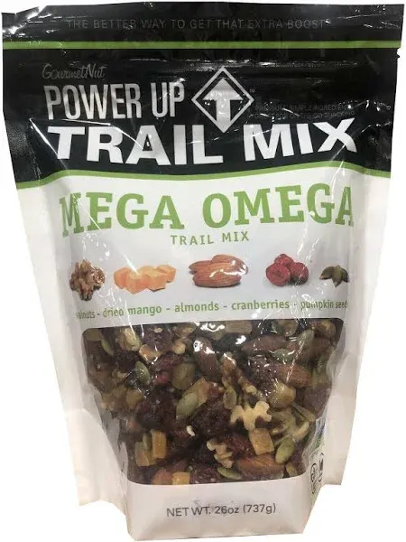 Gourmet Nut Power Up Trail Mix Mega Omega