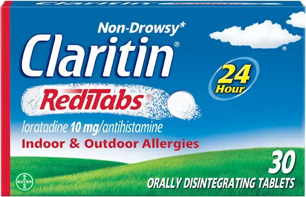 Claritin RediTabs 24 Hour Allergy 30 Tablets