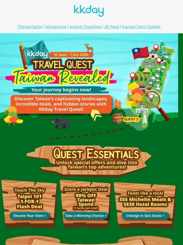 KKday - ? 90% OFF,1-for-1 & More – Your Adventure Awaits