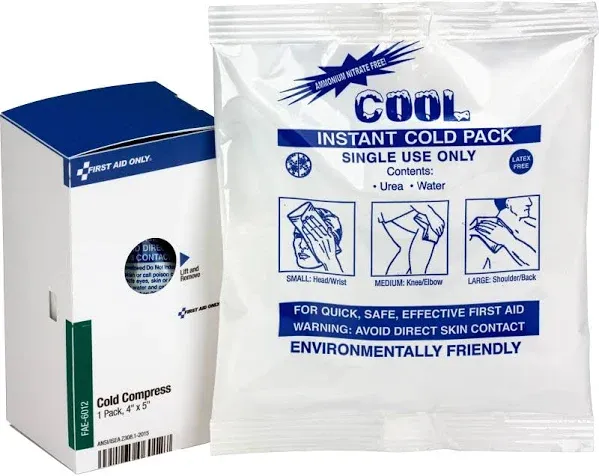 First Aid Only SmartCompliance Instant Cold Compress FAE-6012
