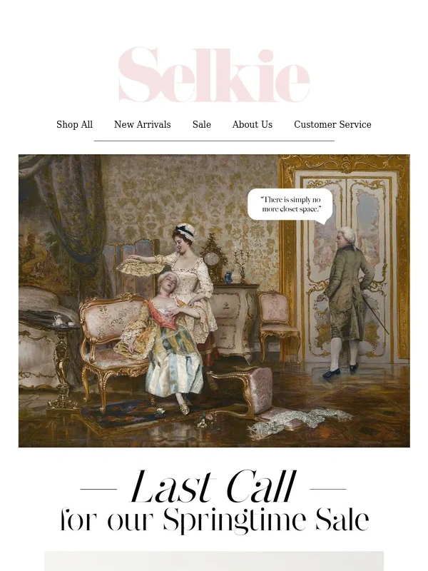 Selkie - Last Call for Our Springtime Sale